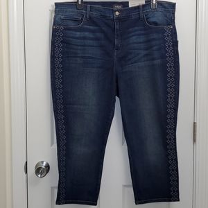 NYDJ Womens Size 20W Alina Capri